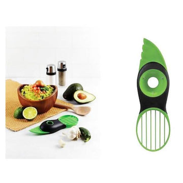 Se Avocado Skærer 3-i-1 (skalkniv, udkerner og deler) ✔ Kæmpe udvalg i Satana ✔ Hurtig levering: 1 - 2 Hverdage samt billig fragt - Varenummer: STAA-890 og barcode / Ean: på lager - Udsalg på BOLIG > Køkkenudstyr Spar op til 51% - Over 1354 design brands på udsalg